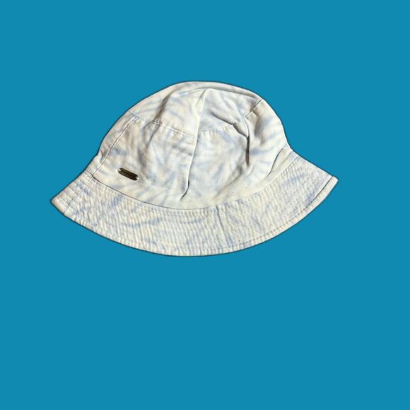 Blue and white Tie Dye bucket hat - Picture 1 of 1